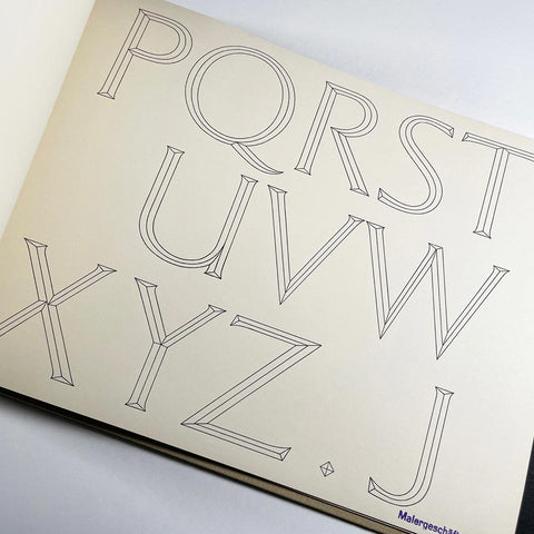 Schriften, Lettering, Ecritures (Walter Käch)