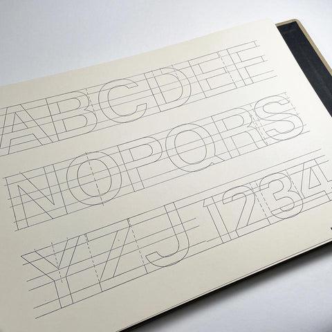 Schriften, Lettering, Ecritures (Walter Käch)