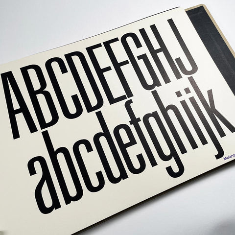 Schriften, Lettering, Ecritures (Walter Käch)