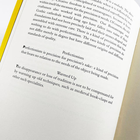Rightness and Lightness: Thoughts on the Book as Object of Use