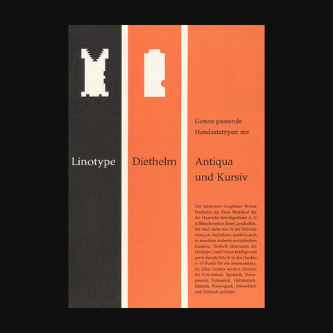 Linotype Diethelm Antiqua und Kursiv