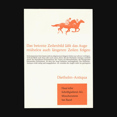 Linotype Diethelm Antiqua und Kursiv