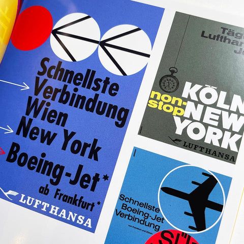 A5/05: Lufthansa and Graphic Design: Visual History of an Airplane