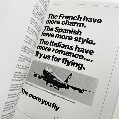 A5/05: Lufthansa and Graphic Design: Visual History of an Airplane