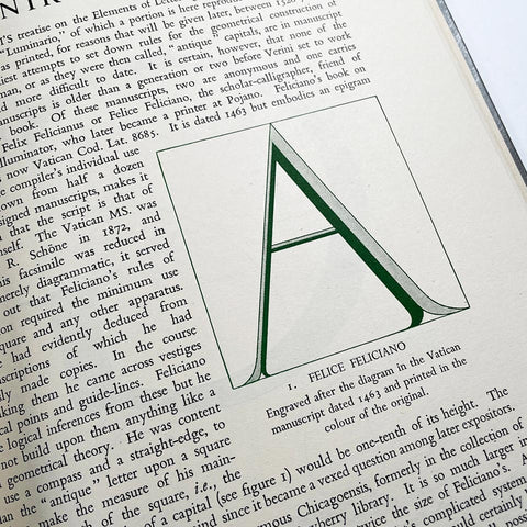 Luminario; or, The Third Chapter of the Liber Elementorum Litterarum on the Construction of Roman Capitals