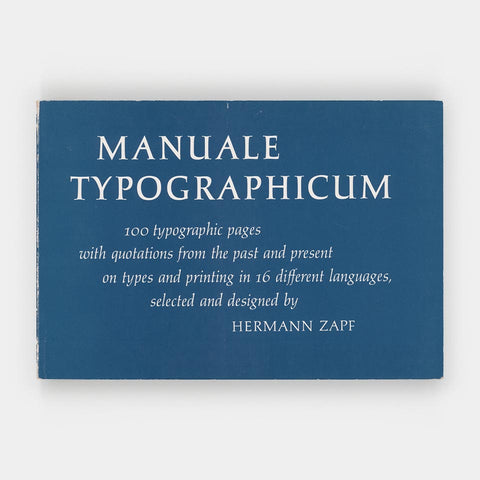 Manuale Typographicum