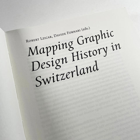 Mapping Graphic Design History in Switzerland