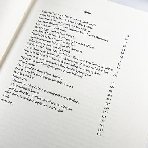 Max Caflisch: Typographia practica