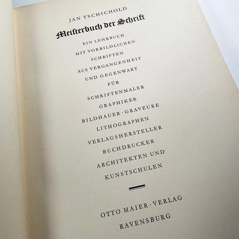 Meisterbuch der Schrift