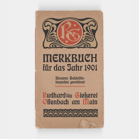 Merkbuch für das Jahr 1901