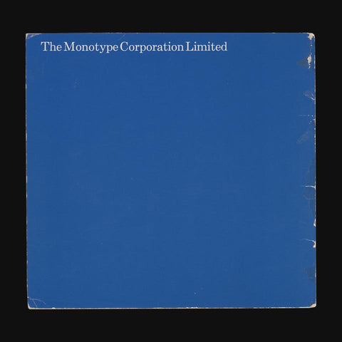 Copyfitting Tables for ‘Monotype’ & ‘Monophoto’ faces