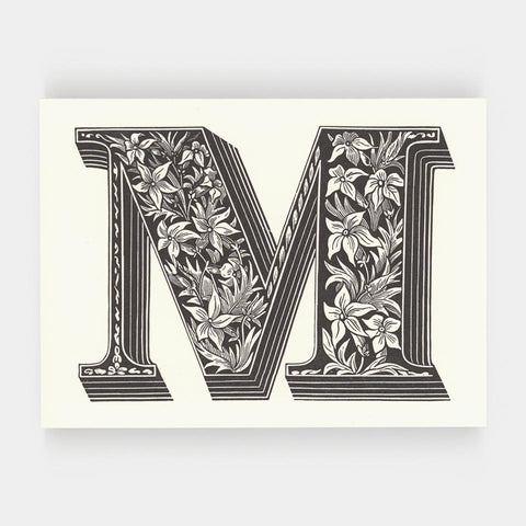 Invitation  for “The Decorated, Wood-Engraved Types of Louis Jean Pouchée: A Lecture” (James Mosley)