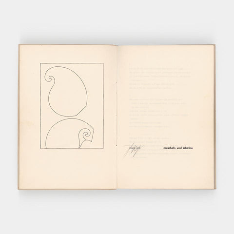 Muscheln und Schirme (Hans Arp and Sophie Taeuber + Jan Tschichold)