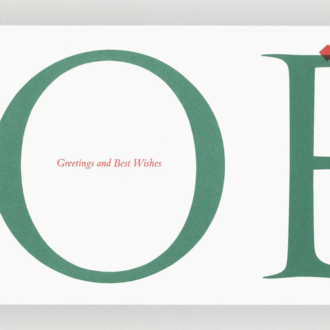 NOËL: Greetings and Best Wishes [from] Janet and Jerry Craw