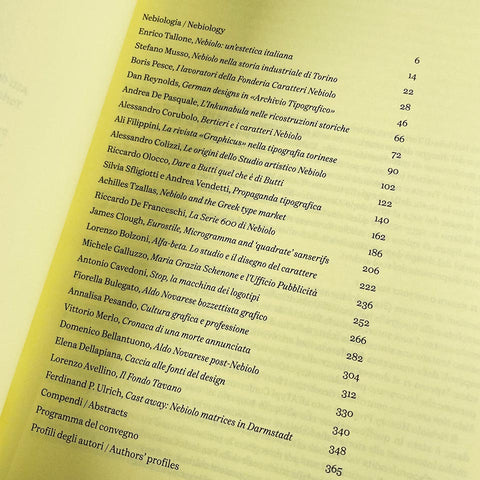 The Nebiolo Typefoundry, 1878–1978: New Critical Assessments