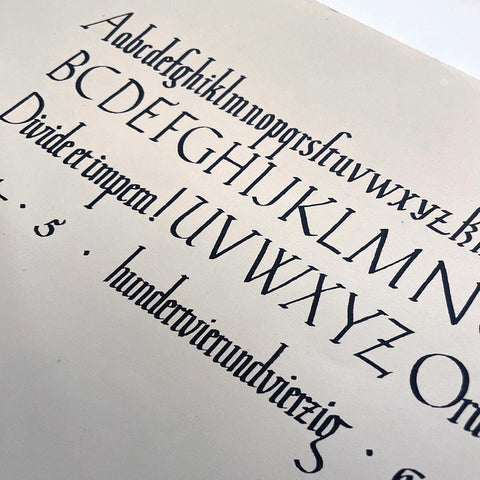 Neue Schriftvorlagen zum Gebrauch [...] (Rudolf Koch)