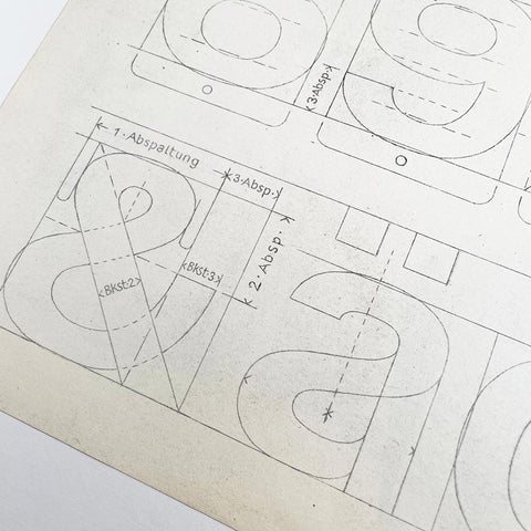 Normalgrotesk (Blockschrift) von Walter Käch