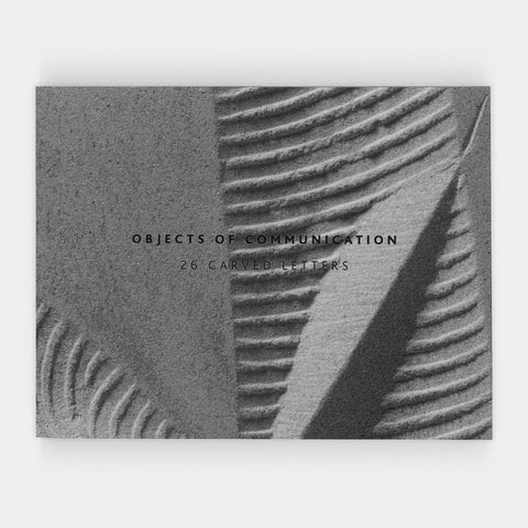 Objects of Communication: 26 Carved Letters
