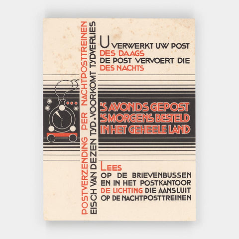 Postverzending per Nachtposttreinen (N.P. de Koo)