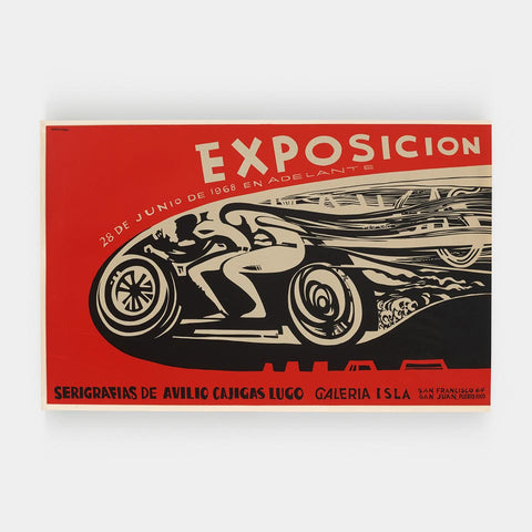 Exposicion: Serigrafias de Avilio Cajigas Lugo (Carlos Raquel Rivera)