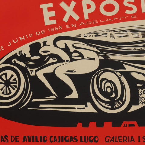 Exposicion: Serigrafias de Avilio Cajigas Lugo (Carlos Raquel Rivera)