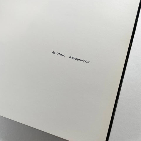 Paul Rand: A Designer’s Art