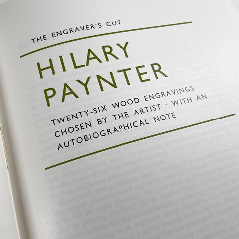 The Engraver’s Cut: Hilary Paynter