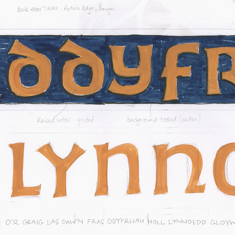 [Philip Surey studies for a Welsh altar]