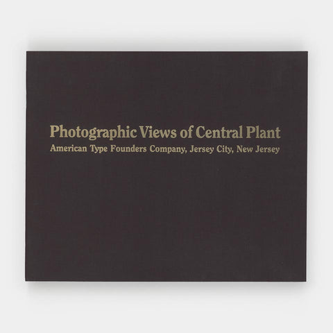 Photographic Views of Central Plant: American Type Founders Company, Jersey City, New Jersey
