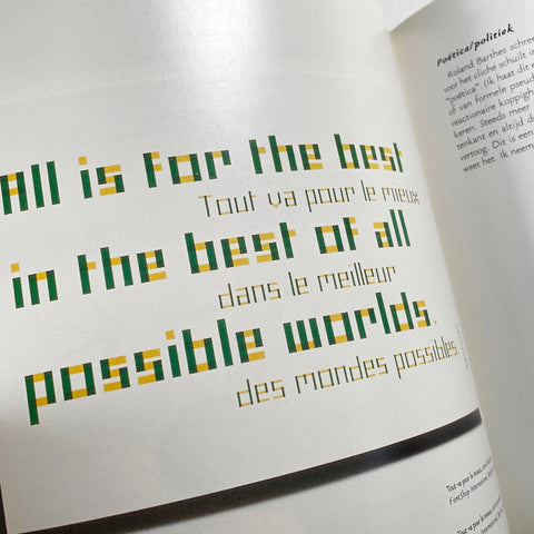 Pierre di Sciullo: expériences graphiques et typographiques