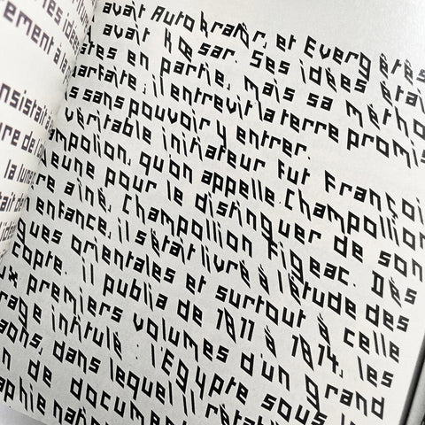 Pierre di Sciullo: expériences graphiques et typographiques