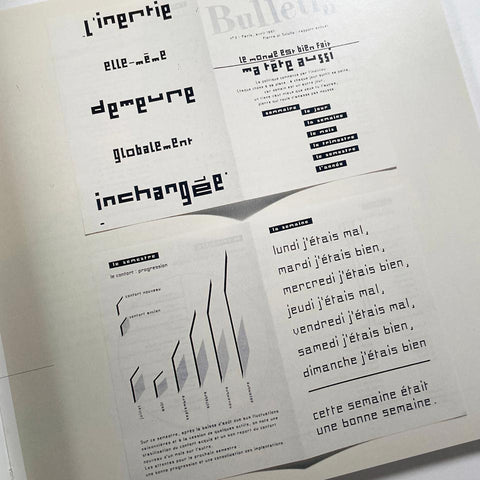 Pierre di Sciullo: expériences graphiques et typographiques