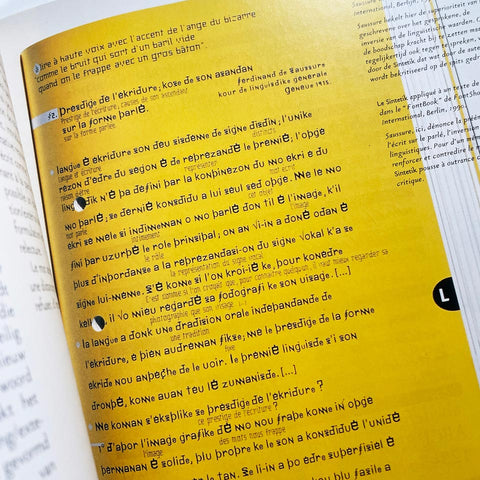 Pierre di Sciullo: expériences graphiques et typographiques