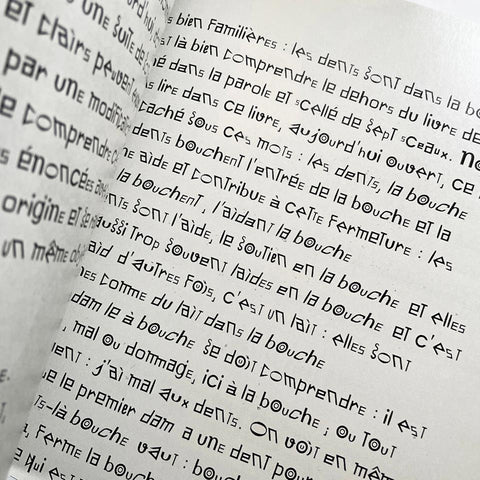 Pierre di Sciullo: expériences graphiques et typographiques