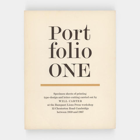 Portfolio One (Will Carter)