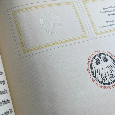 Präge Vignetten (Embossed Vignettes)