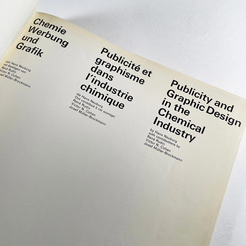 Publicity and Graphic Design in the Chemical Industry
