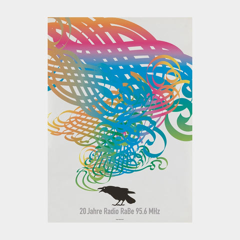 Radio Bern 20th Anniversary Poster (Stephan Bundi)