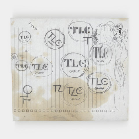 [Paul Rand: 48 sketches, mechanicals, and proofs for the logo of The Limited + 6 pages of sketches, designs, and notes for a logo for TLC Group]