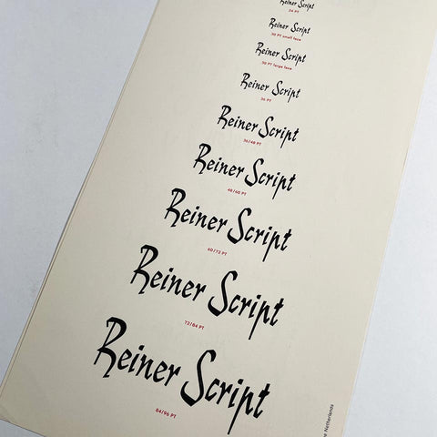 Reiner Script: a preview