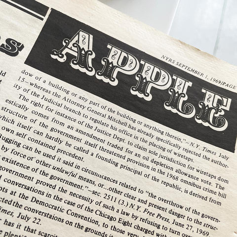 The New York Review of Sex & Politics, Vol. 1, No. 12 (September 1969) (Facsimile)