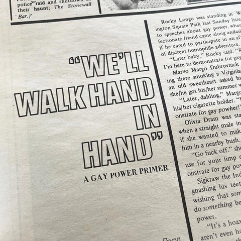 The New York Review of Sex & Politics, Vol. 1, No. 12 (September 1969) (Facsimile)