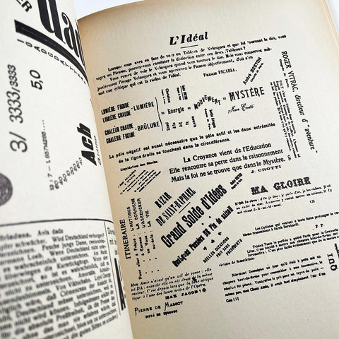 Révolution Typographique depuis Stéphane Mallarmé