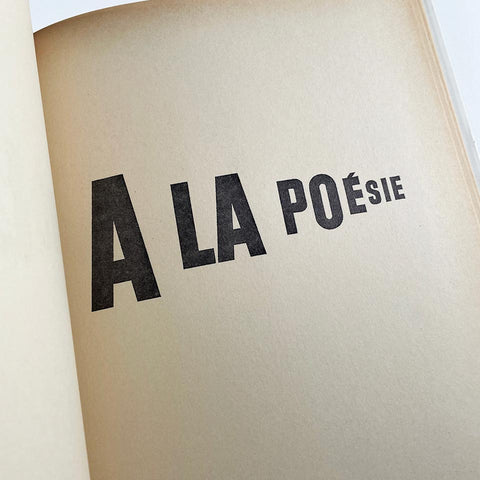 Révolution Typographique depuis Stéphane Mallarmé