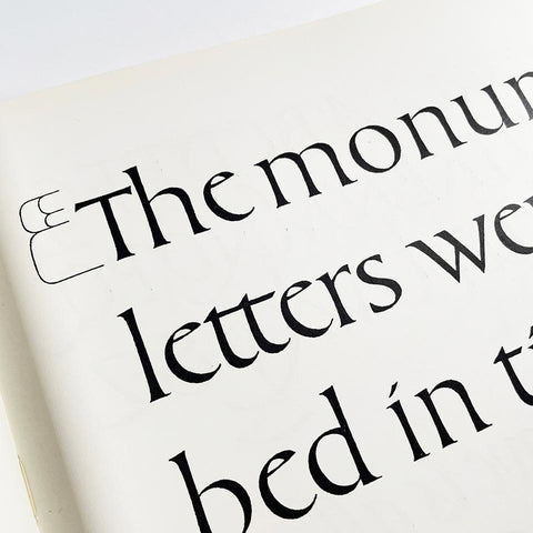 Rhythm and Proportion in Lettering