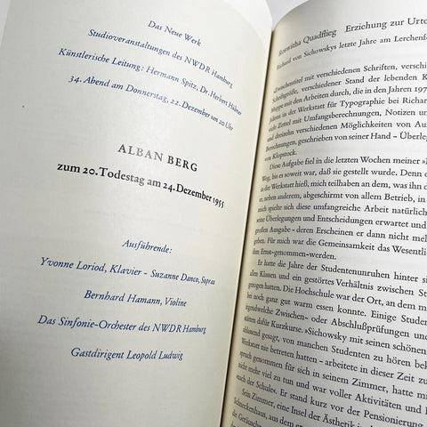 Richard von Sichowsky: Typograph