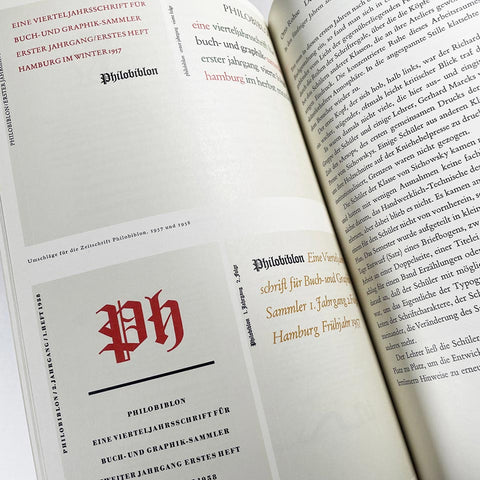 Richard von Sichowsky: Typograph