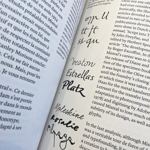 Roger Excoffon et la fonderie Olive