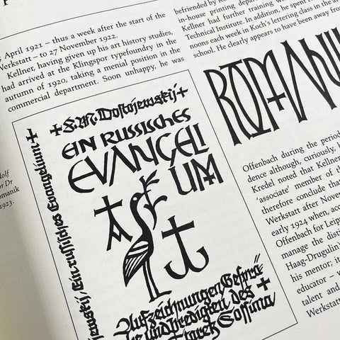 Rudolf Koch: Letterer, Type Designer, Teacher