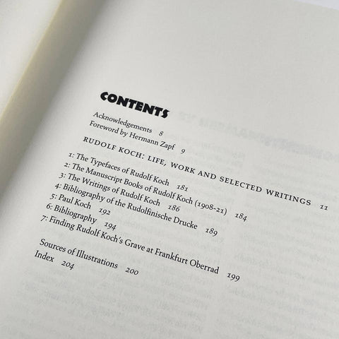 Rudolf Koch: Letterer, Type Designer, Teacher